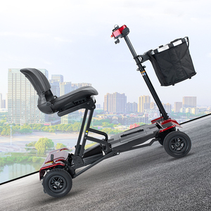 All Terrain 4 Wheel Automatic Folding Mobility Scooter for Adults