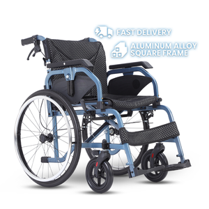 24 Inches Big Wheels Sport Wheelchair Folding Manual Wheel Chair With Comfortable Cushion Parts Detachable