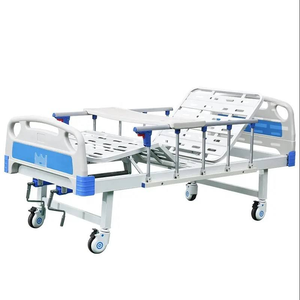 High Quality Manual Medical Bed with Double Shaker Easy-to-Operate Durable Steel Construction for Hospital Use