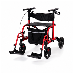 Lightweight Aluminum 4-Wheel Rollator