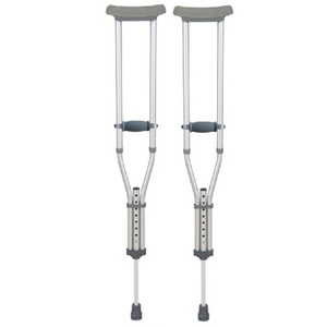 Adjustable Disabled Aluminum Elbow Crutches Medical Axillary Crutches