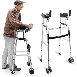 CE ISO13485 Forearm Platform Rollator Walker